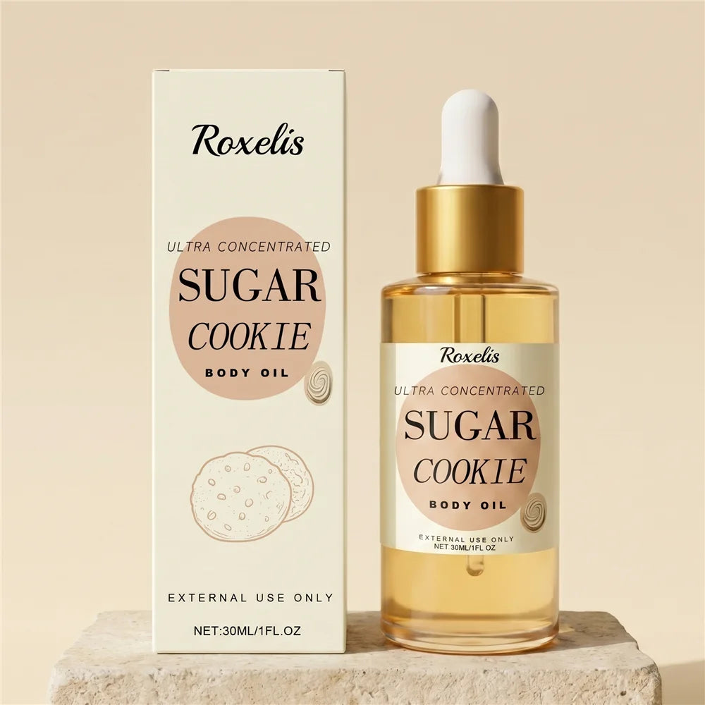 Sweet Cookie Body Oil Moisturizing Cream – Radiant Skin Daily Body Moisturizing Cream QXL 30ml