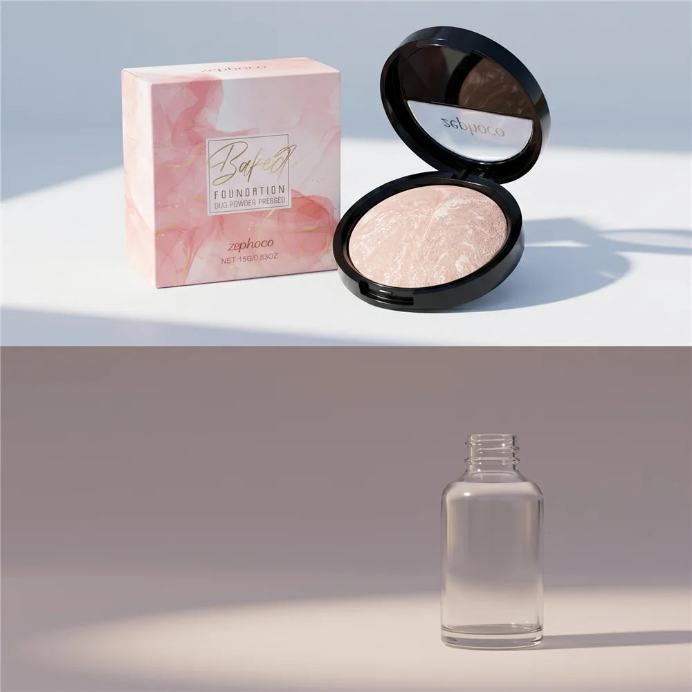 Oil-Absorbing Setting Powder #03 Matte Velvet Finish | 15g Face Setting Powder QXL