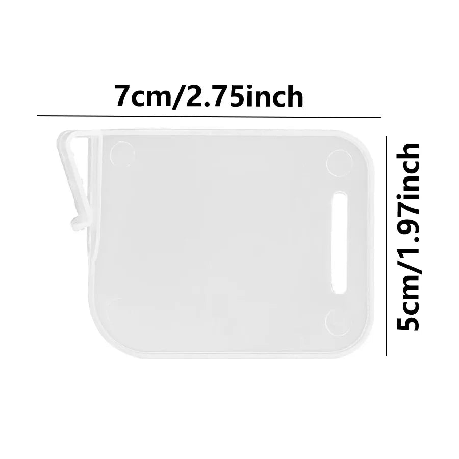 Adjustable Fridge Shelf Divider Clips | 1/20/40 Pack Shelf Divider Clips QXL