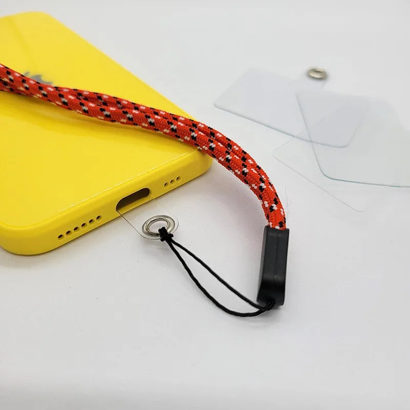 Transparent Phone Lanyard Patch Clip | 1–10 Pack Universal Phone Lanyard Clip QXL