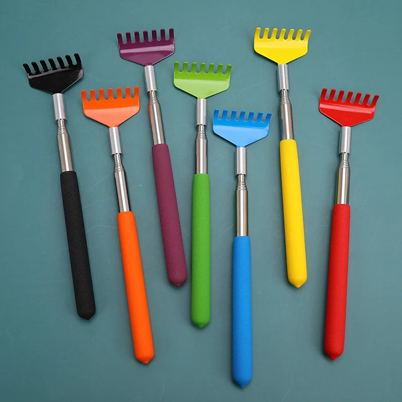 Telescopic Back Scratcher | Retractable Stainless Steel 67cm Back Scratcher QXL