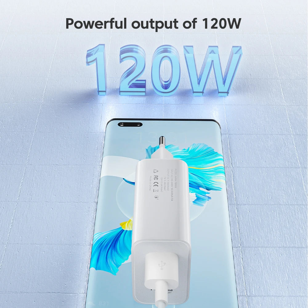 120W GaN USB-C Wall Charger QC3.0 Fast Charge – iPhone & Android GaN Wall Charger QXL
