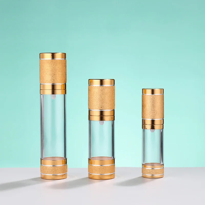 Airless Pump Bottle 15ml 30ml 50ml | Vacuum Cosmetic Dispenser Airless Pump Bottle QXL