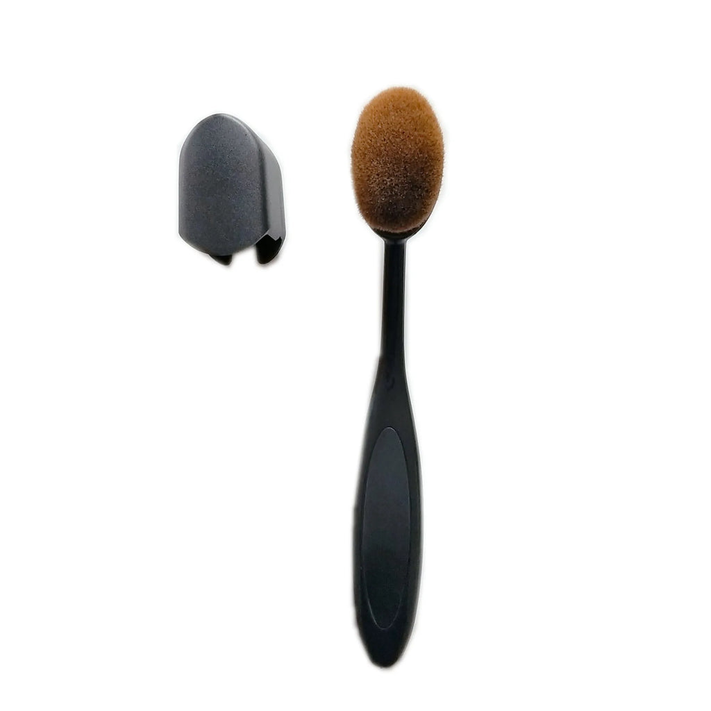 Toothbrush Makeup Brush | Foundation, Concealer & Blush Tool Makeup Brush QXL black