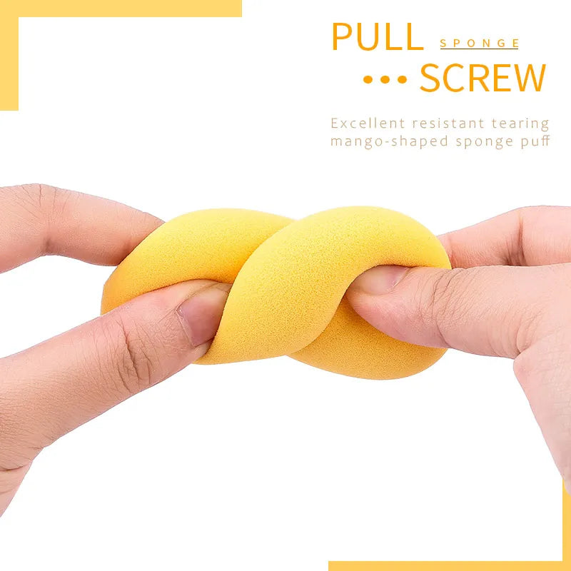 Mango Shape Makeup Sponge | Foundation & Concealer Blender Makeup Sponge QXL