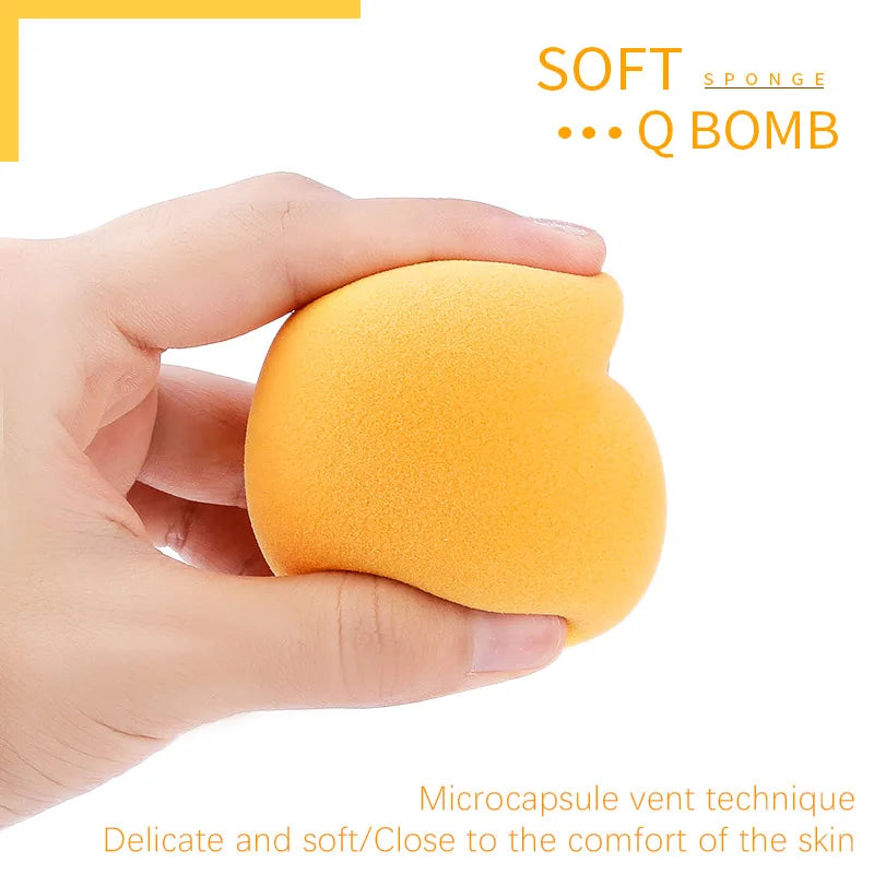 Mango Shape Makeup Sponge | Foundation & Concealer Blender Makeup Sponge QXL