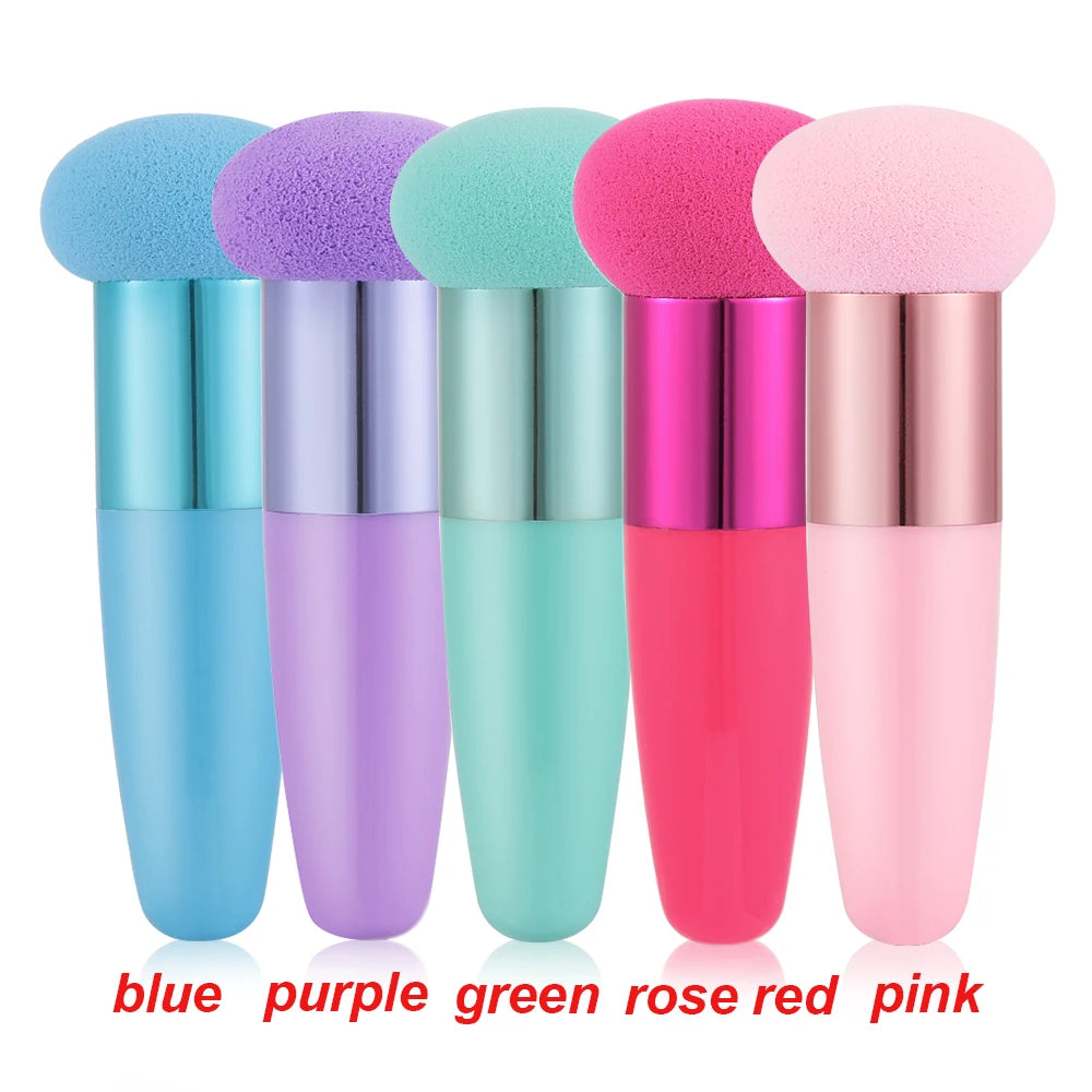 Mushroom Head Powder Puff | Soft Sponge Makeup Applicator Makeup Sponge Puff QXL