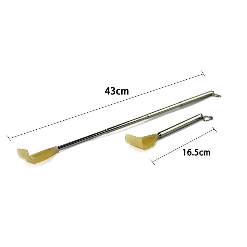 Telescopic Bear Claw Back Scratcher | Stainless Steel Back Scratcher QXL