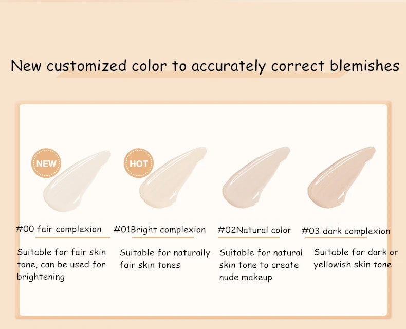 Judydoll Liquid Concealer 3.2g | High Coverage Long-Lasting Liquid Concealer QXL