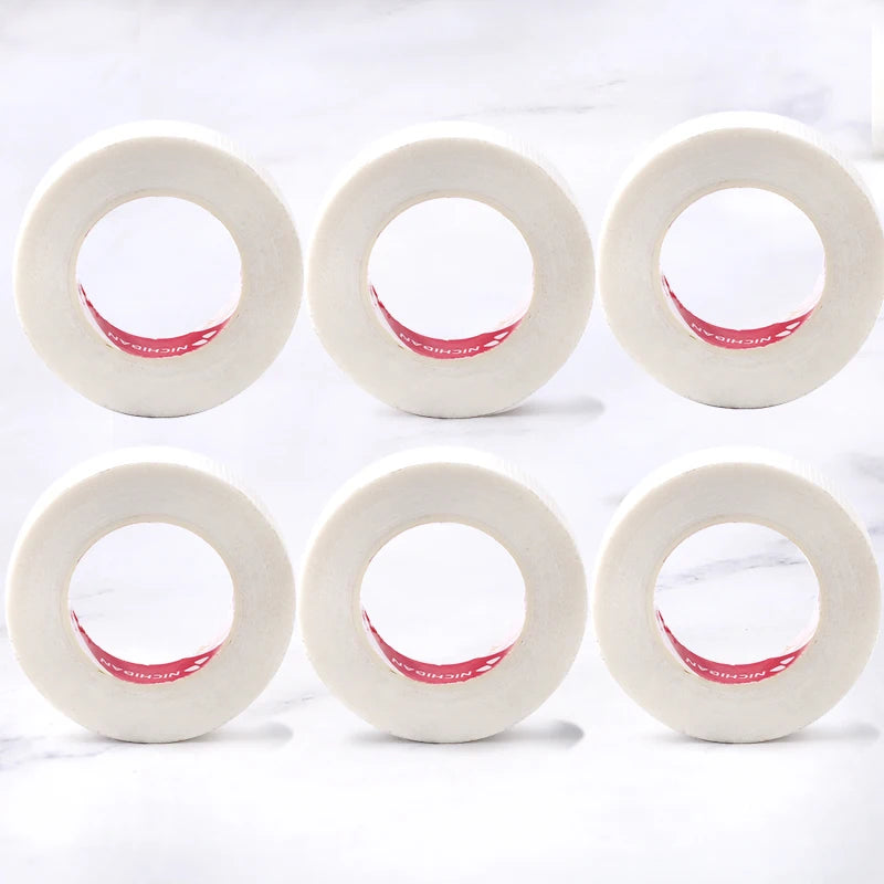 Eyelash Extension Tape | Breathable Non-Woven Under Eye Patches Lash Extension Tape QXL White 6pcs
