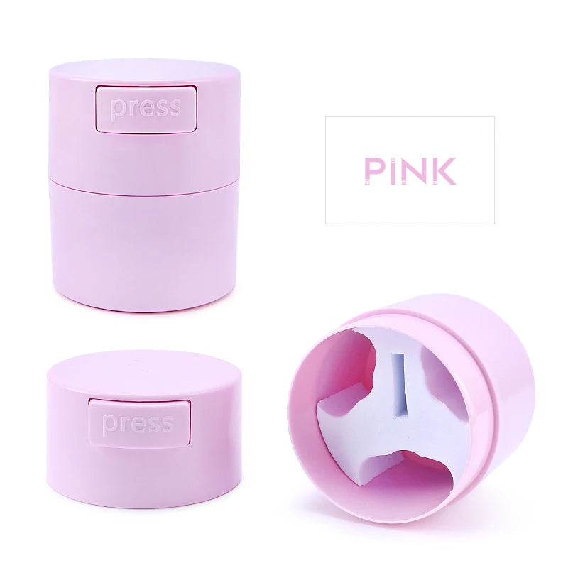Eyelash Glue Storage Jar | Activated Carbon Sealed Container Lash Glue Storage Jar QXL Pink