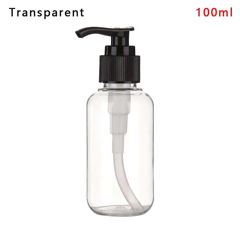 Refillable Pump Dispenser Bottles 100–500ml | Soap & Shampoo Refillable Pump Bottle QXL Transparent 100ml