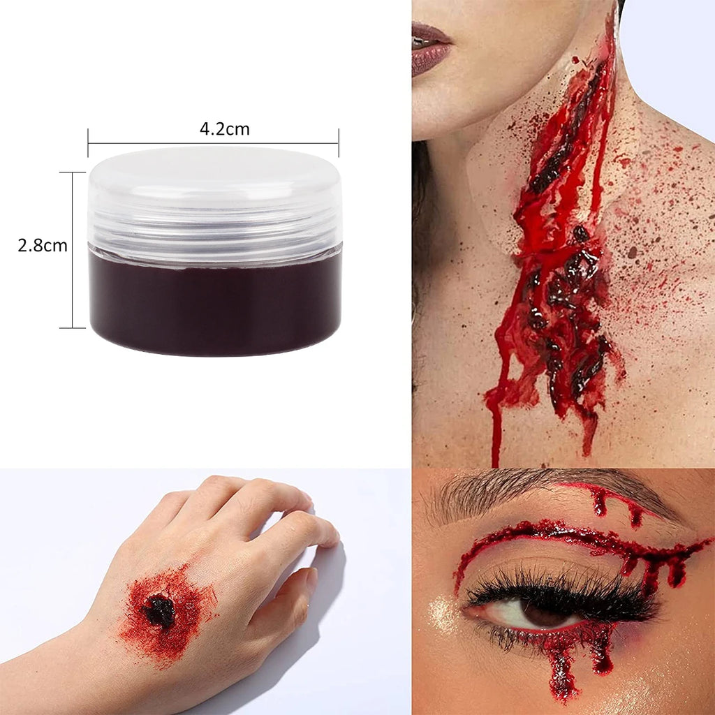 VERONNI SFX Wax Kit – Fake Wound & Scar Halloween Makeup SFX Makeup Kit QXL