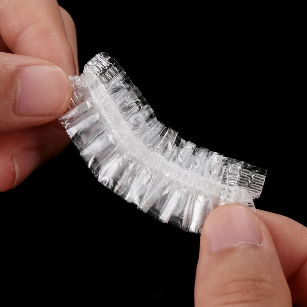 100-Pack Disposable Waterproof Ear Covers – Shower & Salon Disposable Ear Covers QXL