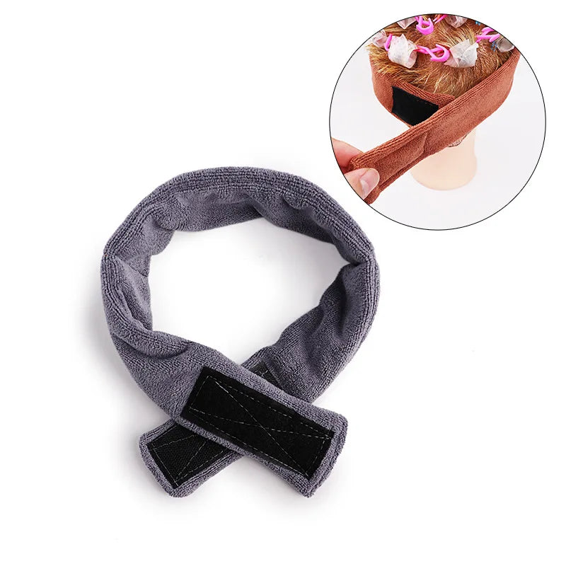 Adjustable Microfiber Spa & Makeup Headband | Face Wash Wrap Spa Makeup Headband QXL