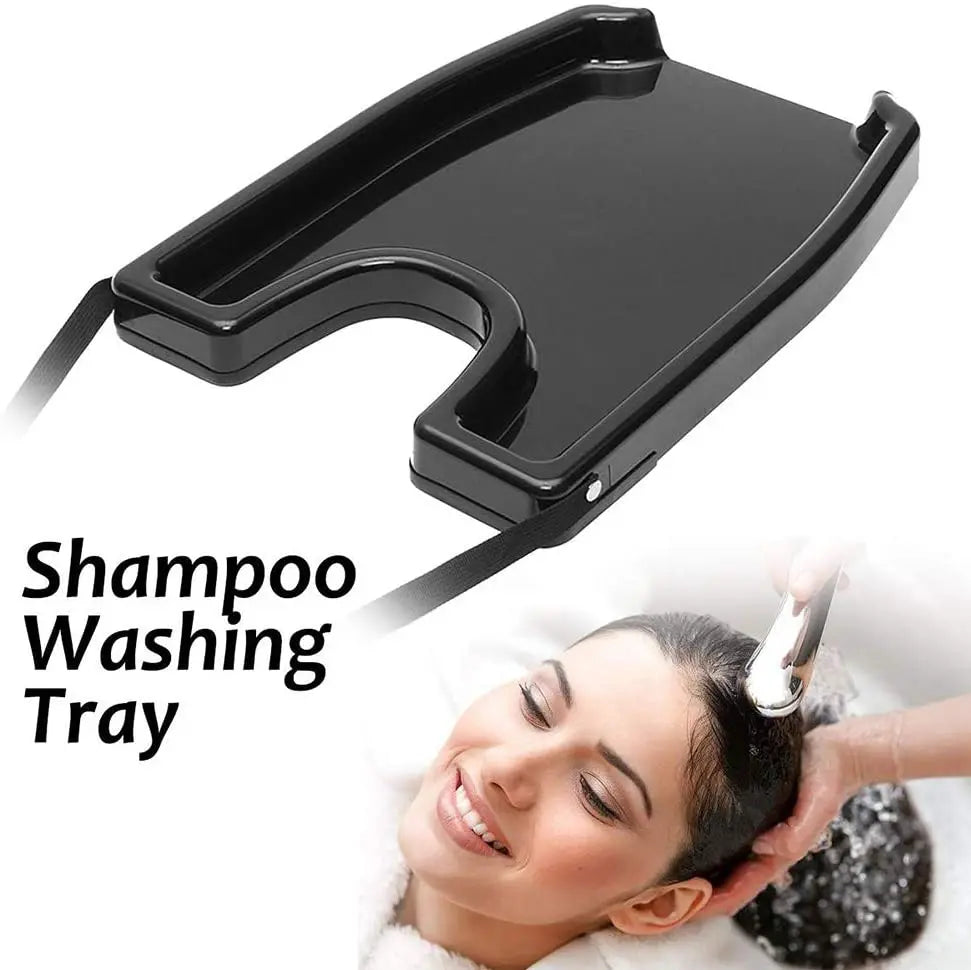Hair Washing Tray | Shampoo Basin with Neck Rest & Drain Hair Washing Tray QXL