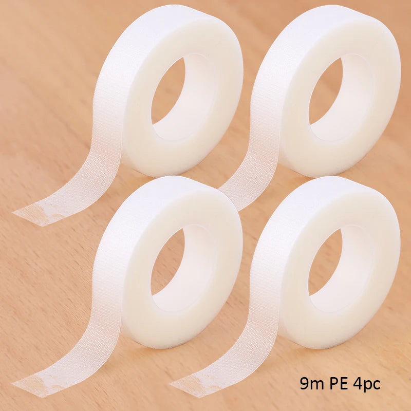 Micropore Lash Tape for Eyelash Extensions | 2/8 Pack Lash Extension Tape QXL 9m PE 4pc