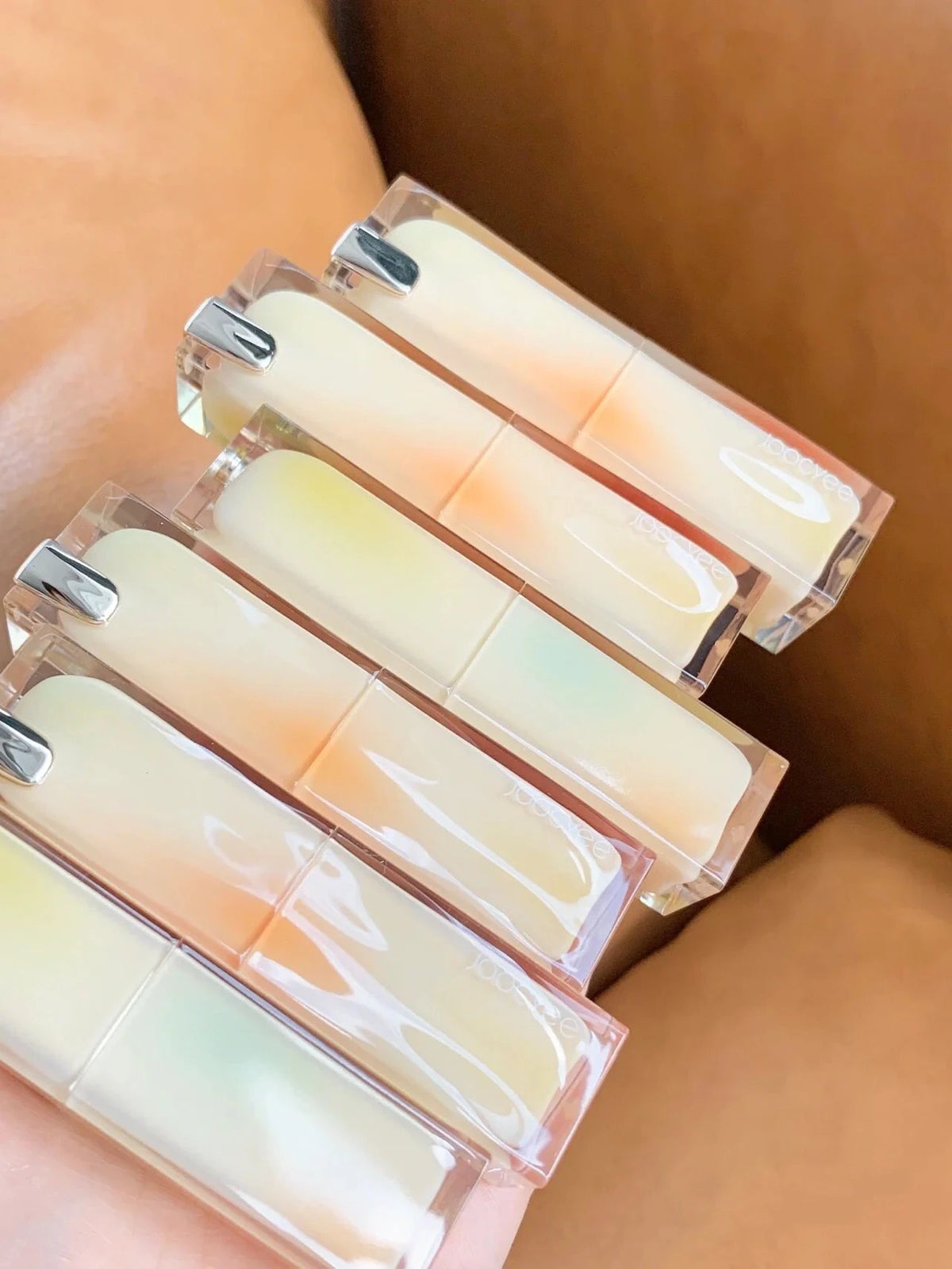 Joocyee Water Wave Creamy Lip Rouge | Jelly Texture Lipstick Creamy Lip Rouge QXL