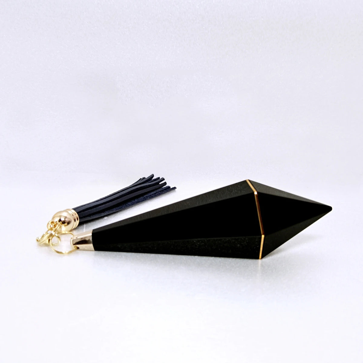 10-Pack Diamond Empty Lipstick Tubes 12.1mm | DIY Lip Balm Lipstick Tube Container QXL Black