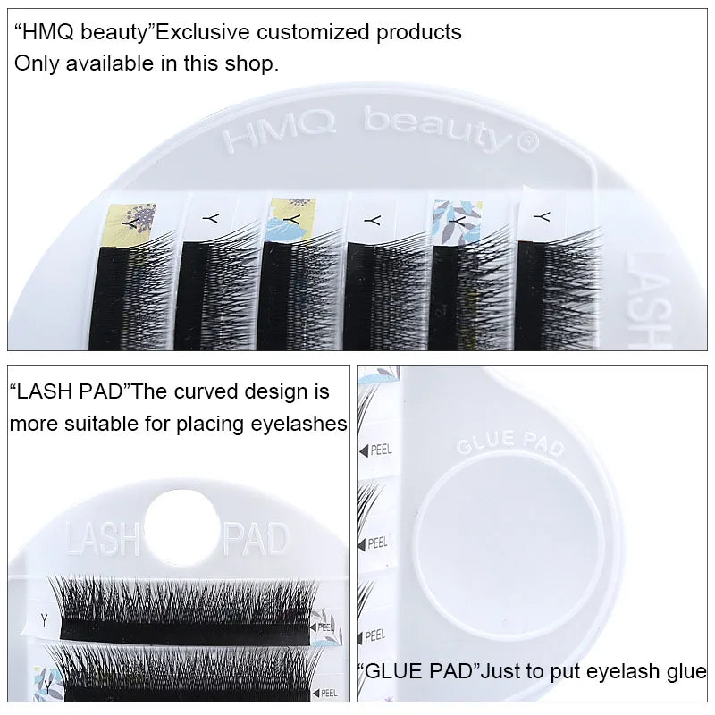 3-in-1 Lash Extension Palette Holder | Hand-Worn Adjustable Lash Extension Tool QXL
