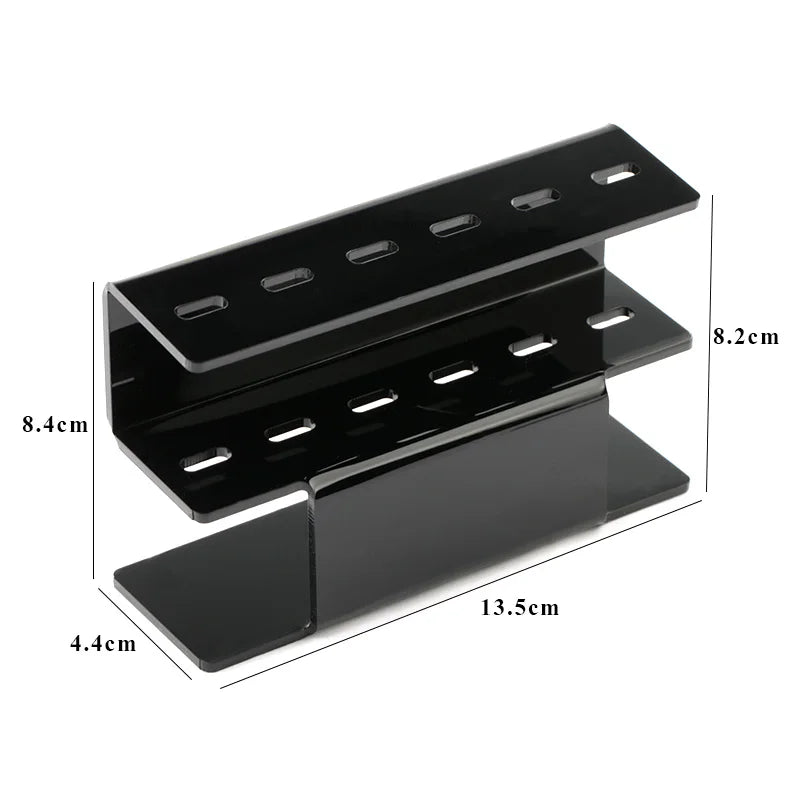 Acrylic Tweezer Holder Stand | 6-Slot Lash Extension Organizer Tweezer Organizer Stand QXL