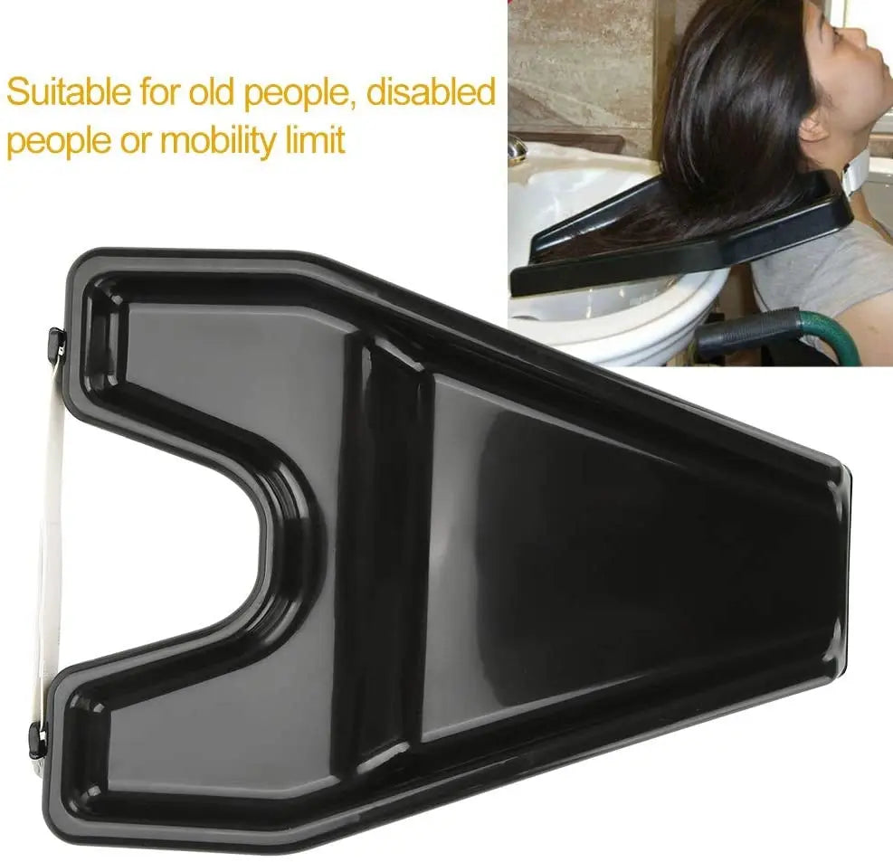 Hair Washing Tray | Shampoo Basin with Neck Rest & Drain Hair Washing Tray QXL