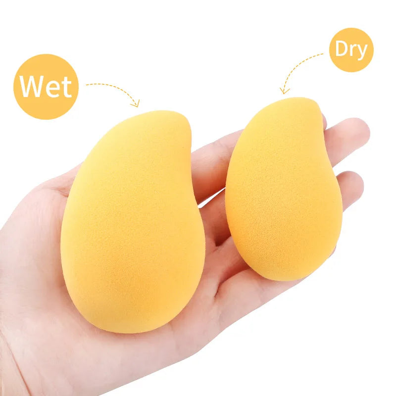 Mango Shape Makeup Sponge | Foundation & Concealer Blender Makeup Sponge QXL