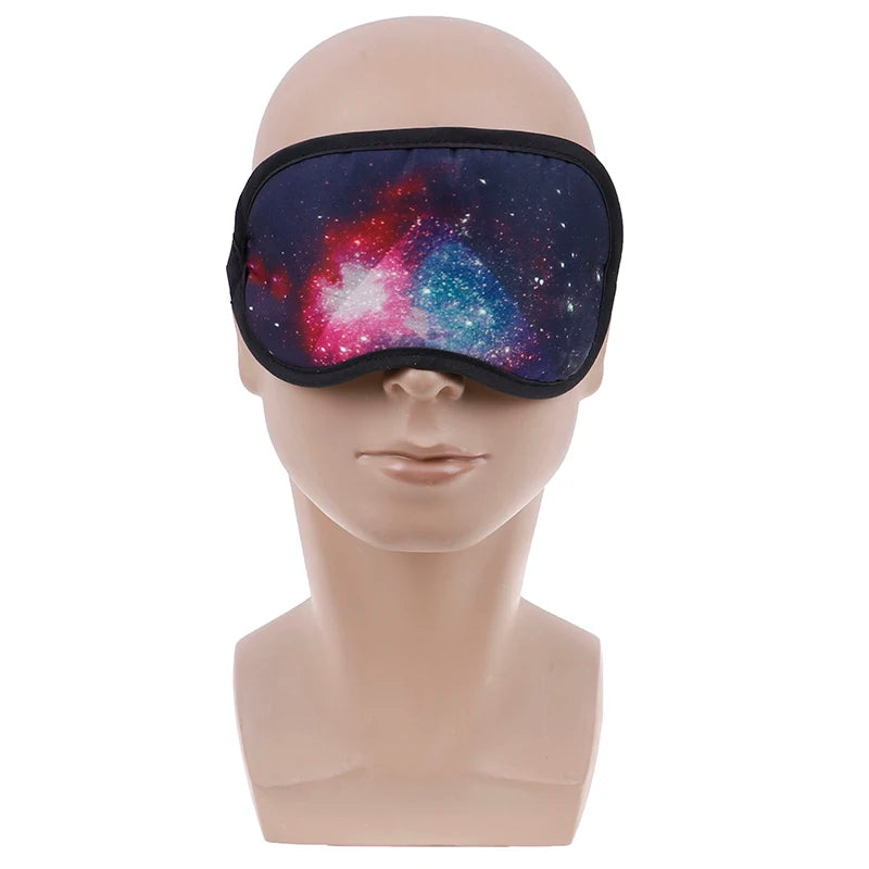 Satin Galaxy 3D Sleep Eye Mask – Travel & Kids Eye Cover Sleep Eye Mask QXL