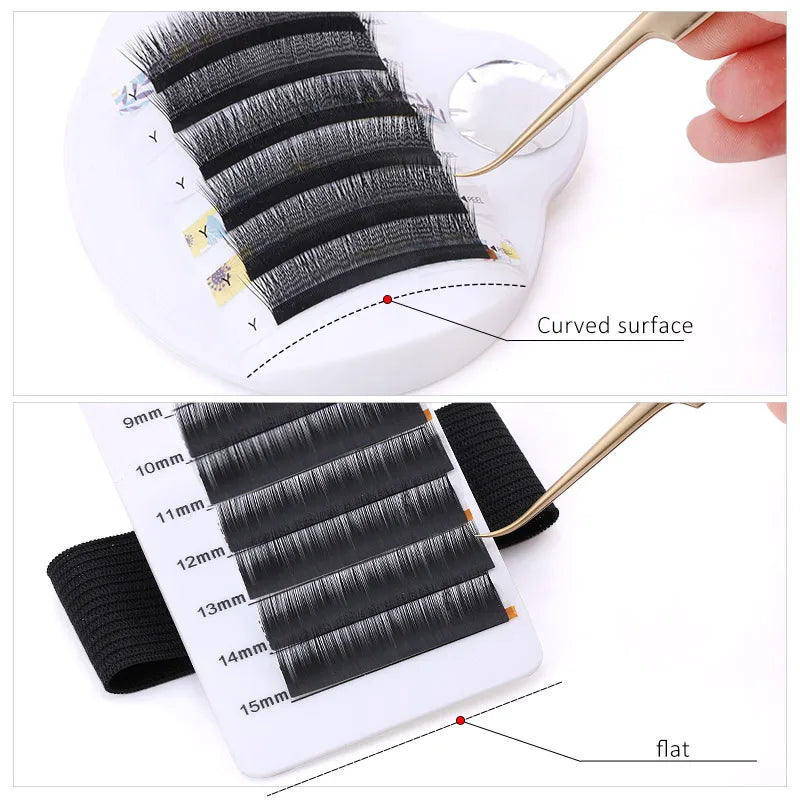 3-in-1 Lash Extension Palette Holder | Hand-Worn Adjustable Lash Extension Tool QXL