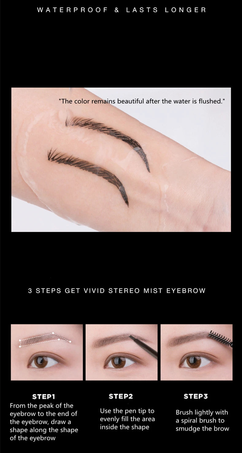 Unny Club Micro Precision Eyebrow Pencil | Waterproof Long-Lasting Eyebrow Pencil QXL