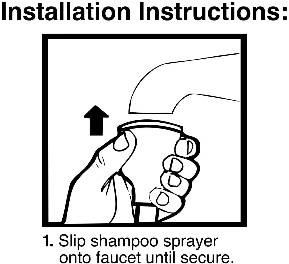 Portable Sink Faucet Sprayer Hose | Baby, Pet & Hair Rinse Faucet Sprayer Hose QXL