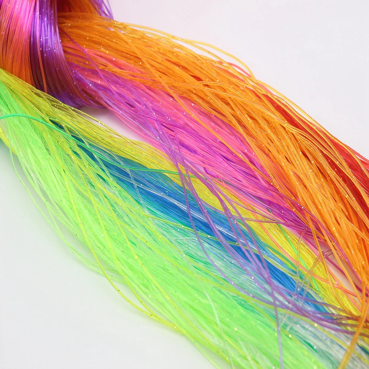 50m Mixed Color 0.8mm PVC Braided Beading Jewelry Cord Beading Jewelry Cord QXL