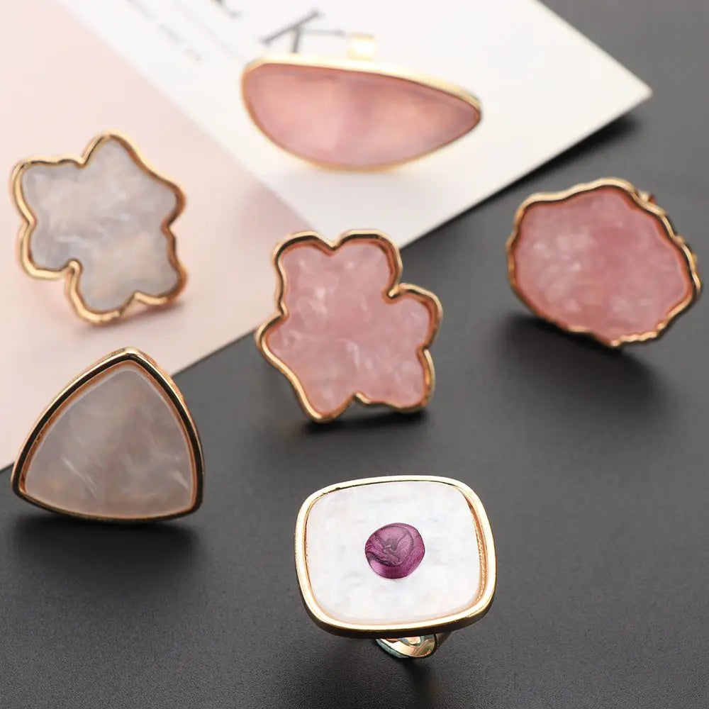 Nail Art Palette | Natural Resin Pigment & Color Mixing Holder Nail Art Palette QXL