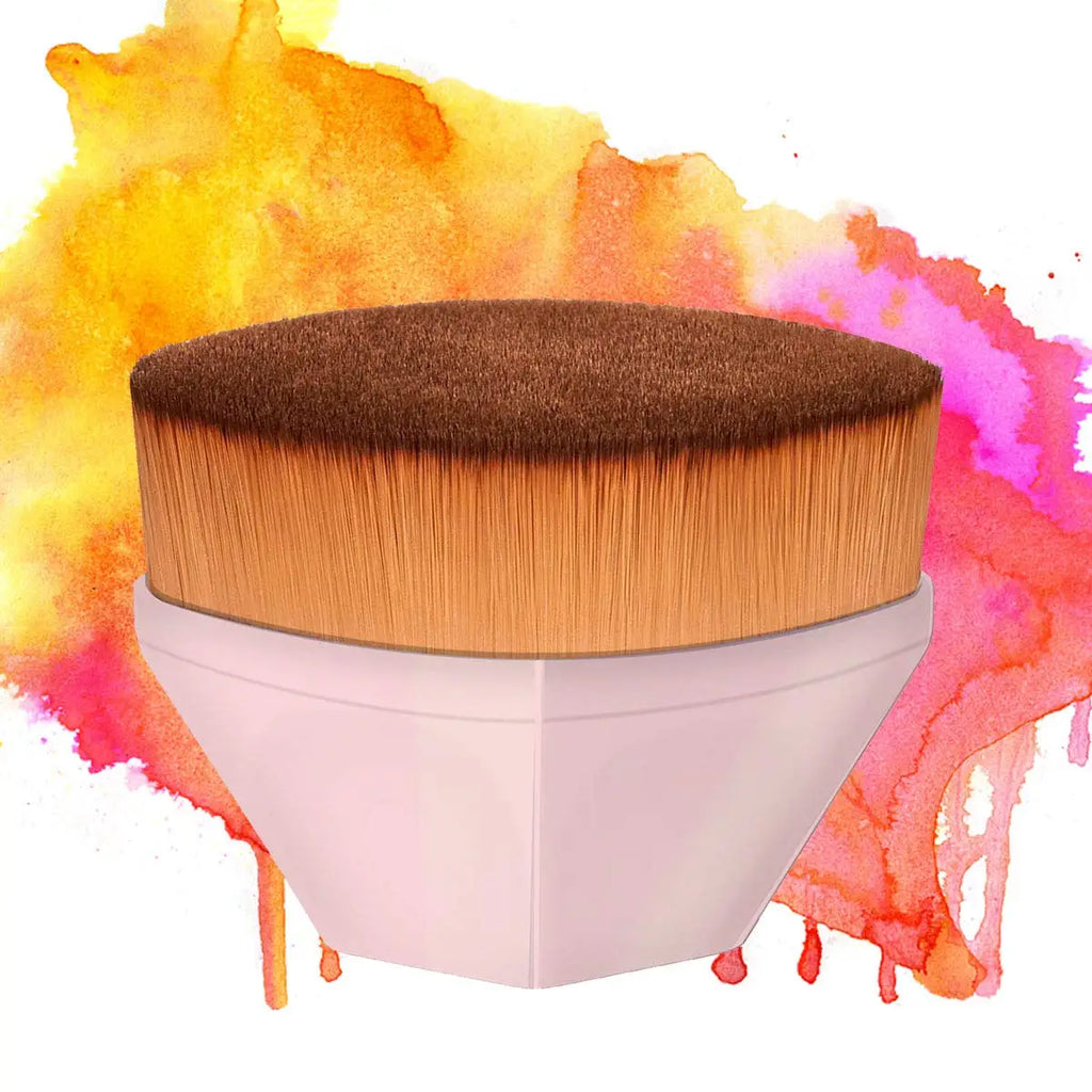 Flat Top Foundation Brush | Petal-Shaped Face Makeup Brush Foundation Makeup Brush QXL