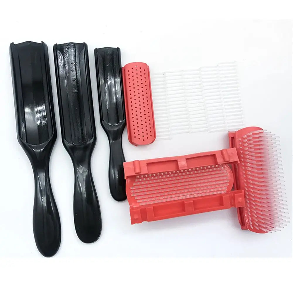 9-Row Detangling Hair Brush Comb & Scalp Massager Detangling Hair Brush QXL
