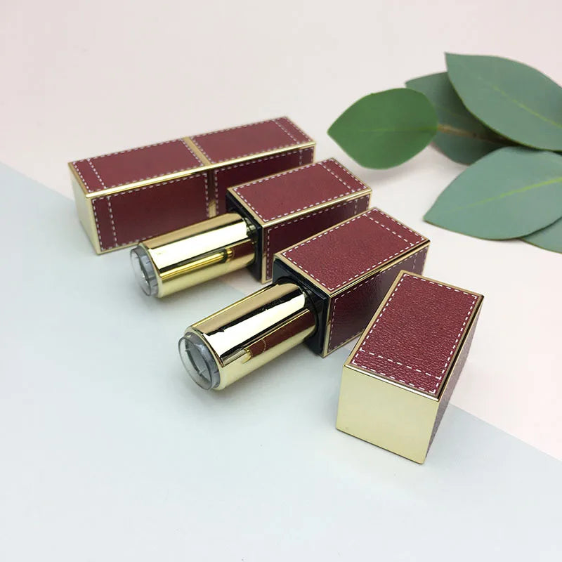 Square 3g Empty Lipstick Tube | Magnetic Lid DIY Cosmetic Lipstick Container QXL Default Title