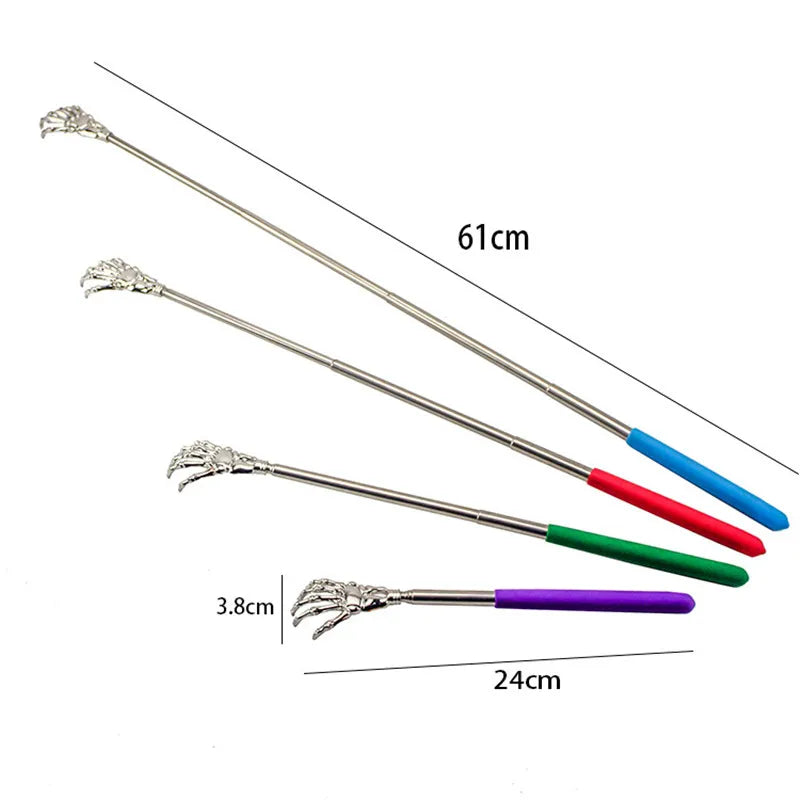 Telescopic Bear Claw Back Scratcher | Stainless Steel Back Scratcher QXL