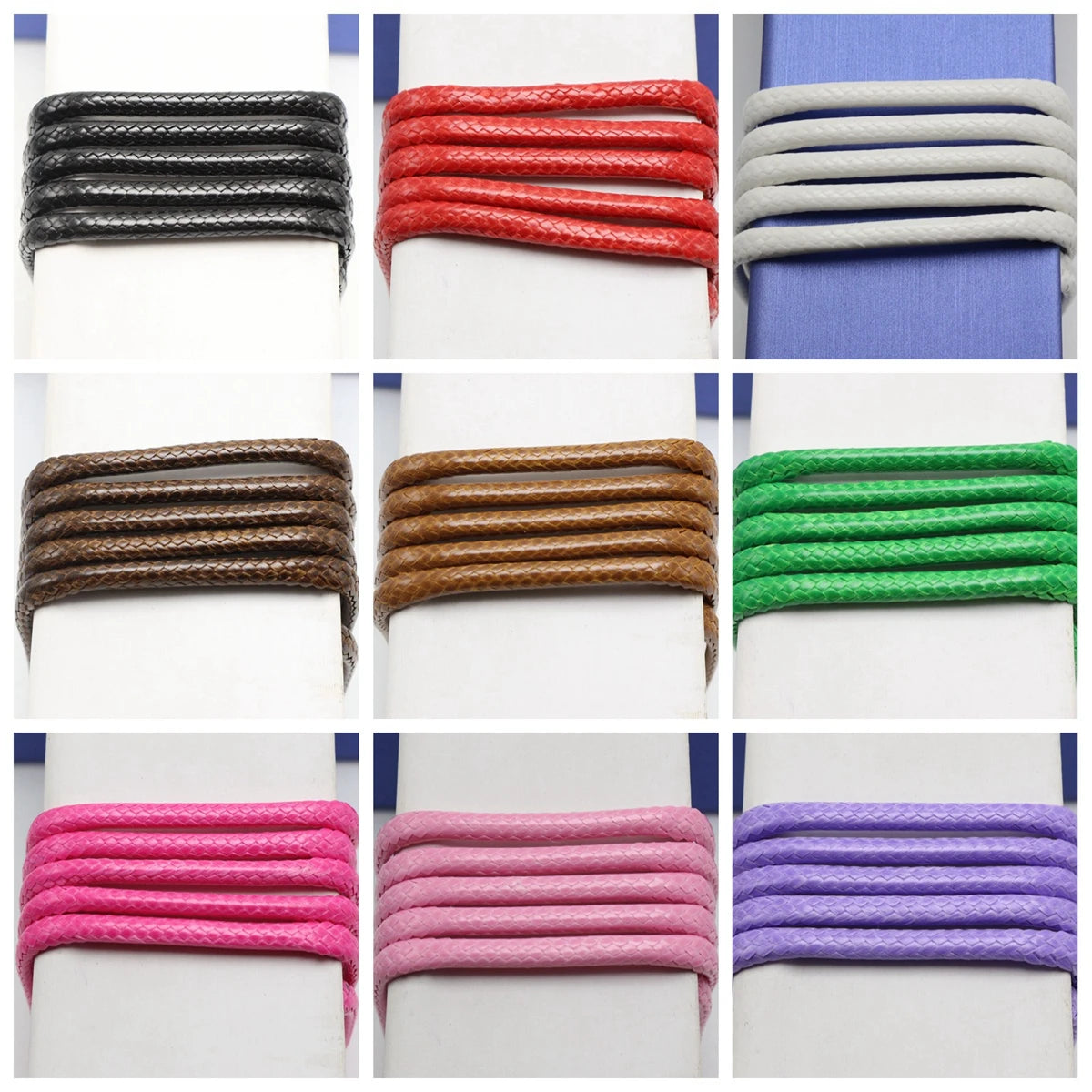 3mm Korean Waxed Cord 5.5 Yards | Bracelet & Necklace String Waxed Craft Cord QXL