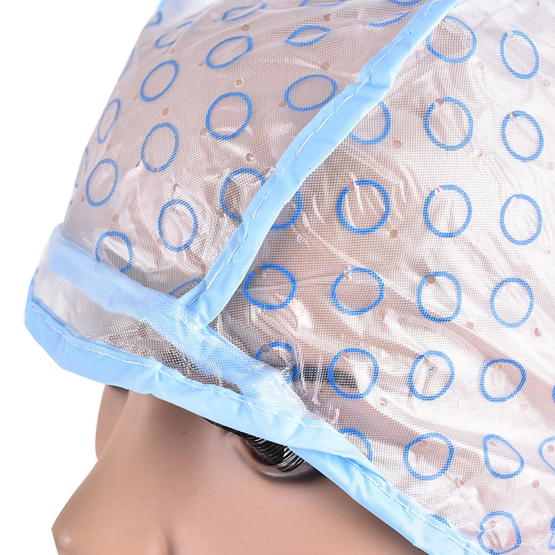 Reusable Hair Highlight Dye Cap with Hook Needle | Salon Hair Highlighting Cap QXL