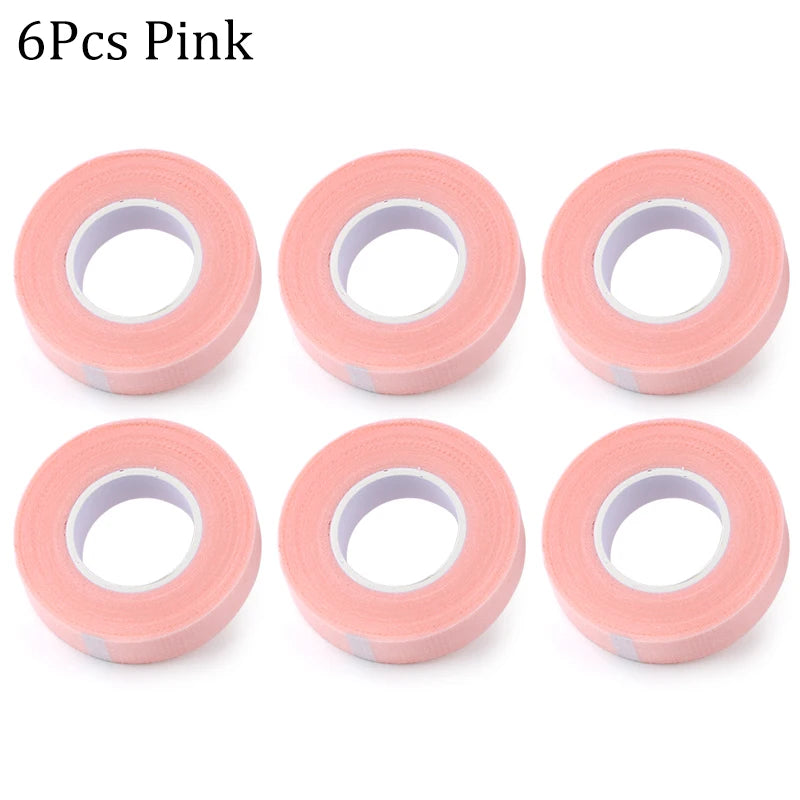 Eyelash Extension Tape | Breathable Non-Woven Under Eye Patches Lash Extension Tape QXL Pink 6pcs