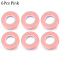 Eyelash Extension Tape | Breathable Non-Woven Under Eye Patches Lash Extension Tape QXL Pink 6pcs
