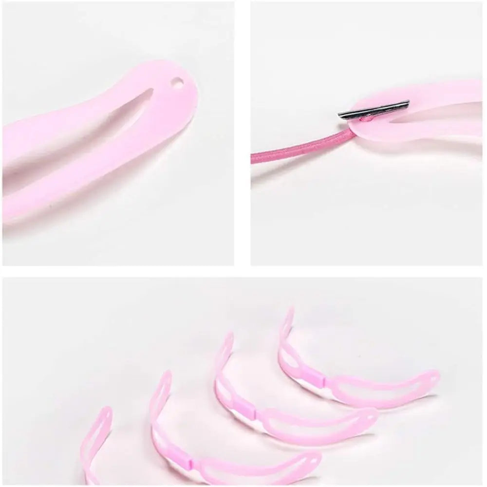 4-Style Reusable Eyebrow Stencil Kit | Brow Shaper Templates Eyebrow Stencil Kit QXL