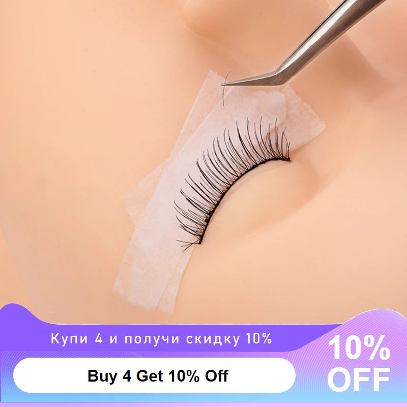 Breathable Eyelash Extension Tape | White Silk Under-Eye Patches Lash Extension Tape QXL