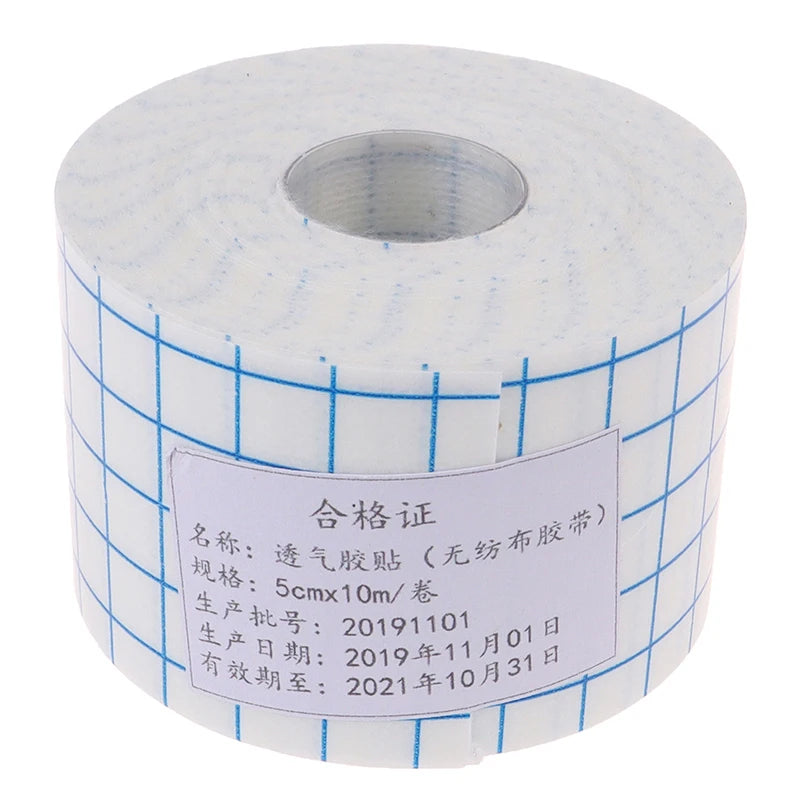 Waterproof PU Medical Fixation Tape 5cm×10m | Hypoallergenic Medical Fixation Tape QXL M5