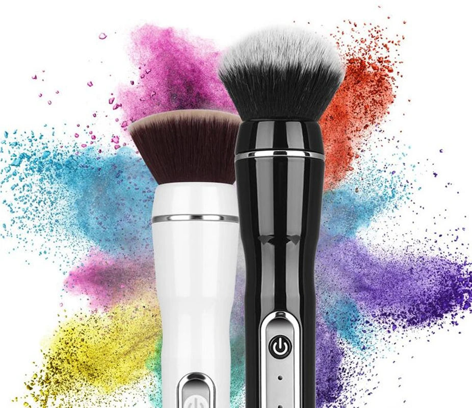 Electric Rotating Makeup Brush | Foundation Blush & Powder Electric Makeup Brush QXL
