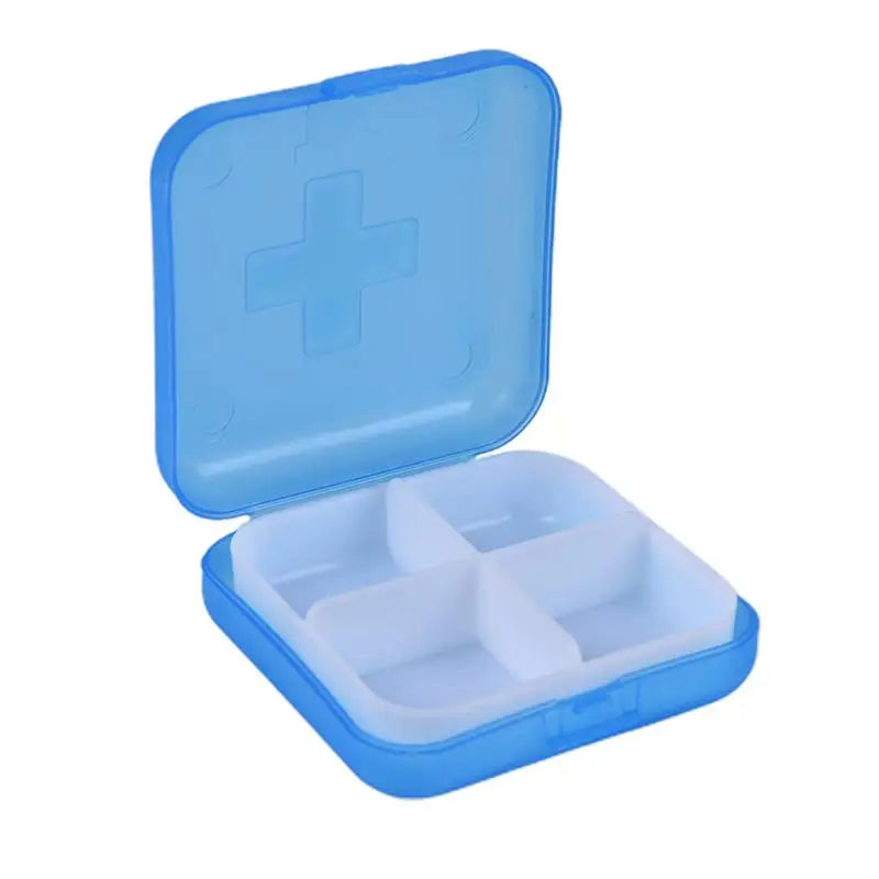 Portable Pill Organizer Travel Case | Tablet & Candy Box Pill Organizer Case QXL