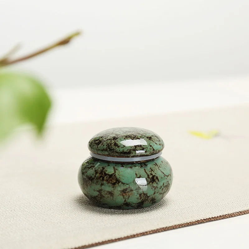 24ml Mini Ceramic Jar | Travel Cosmetic & Storage Container Ceramic Cosmetic Jar QXL