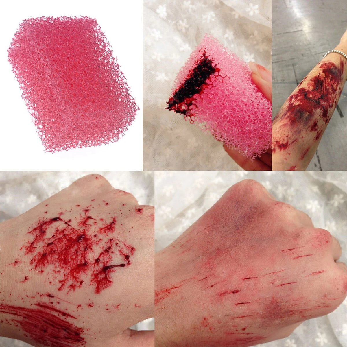 VERONNI SFX Wax Kit – Fake Wound & Scar Halloween Makeup SFX Makeup Kit QXL
