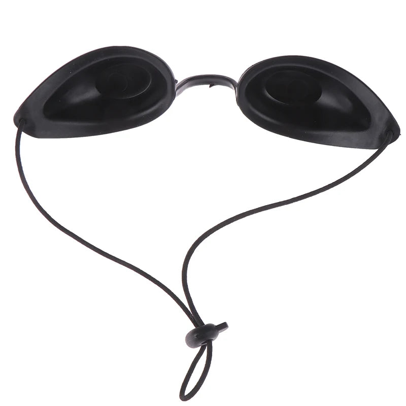 UV Tanning Goggles | Soft Silicone Sun Eye Shield – Black Tanning Goggles QXL