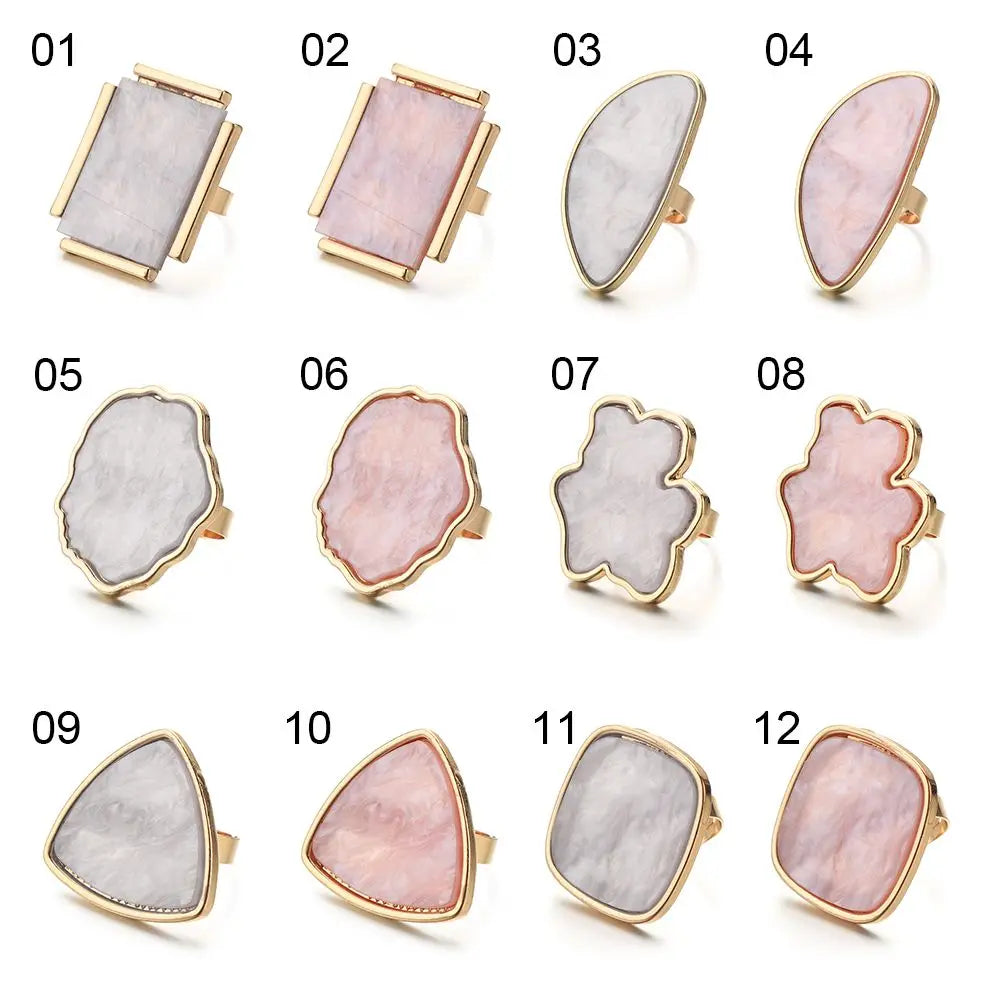 Nail Art Palette | Natural Resin Pigment & Color Mixing Holder Nail Art Palette QXL